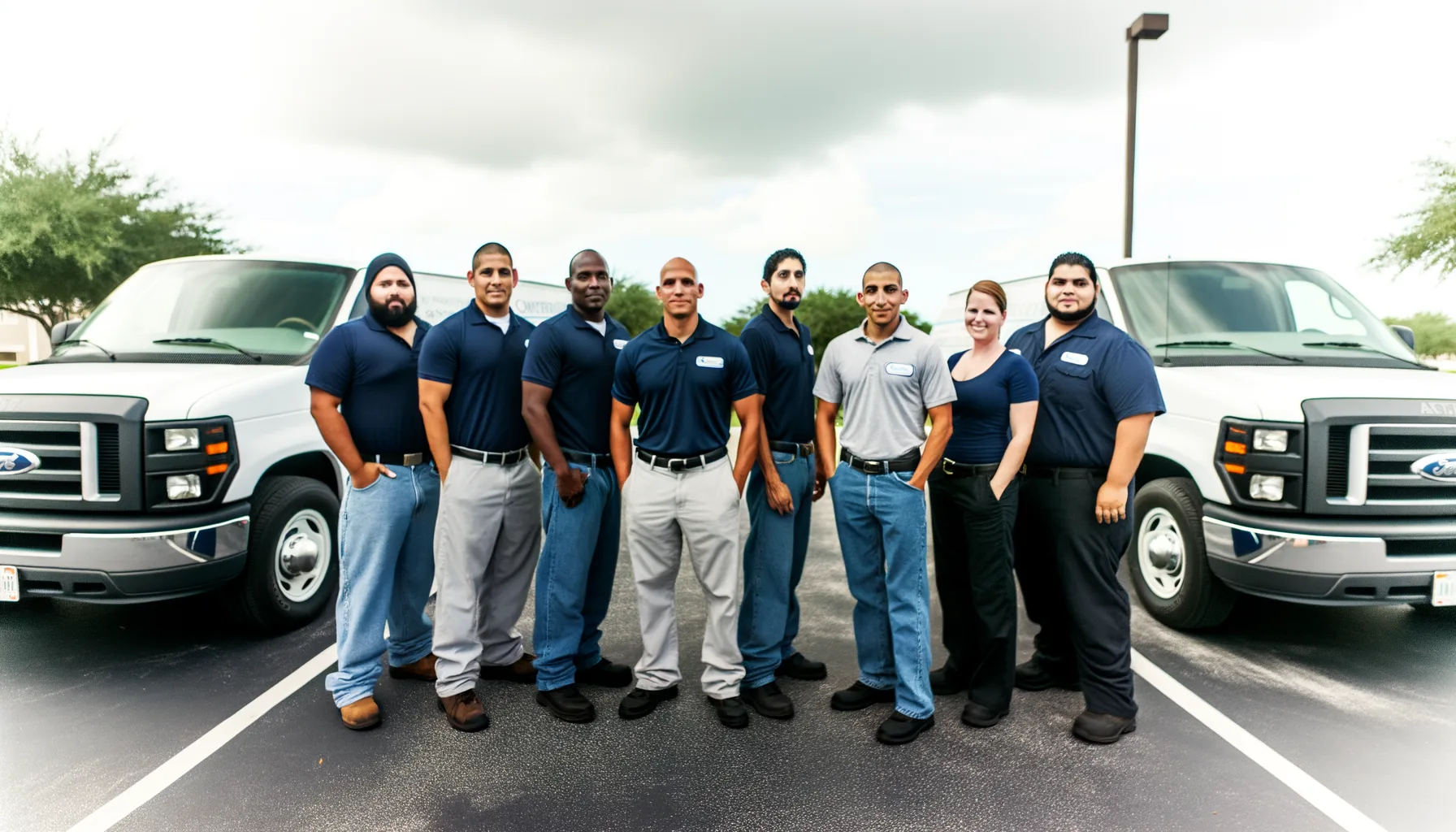 The BreezeMasters Heating and Air Conditioning Team